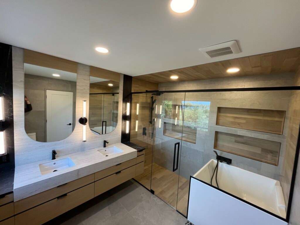 Bathroom renovations by Meraki General Contracting