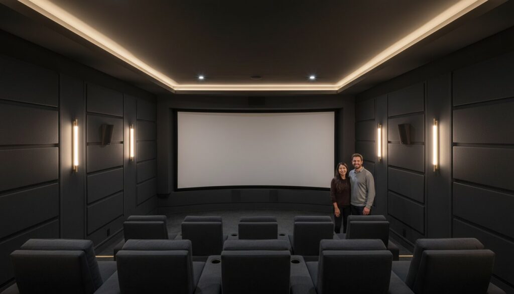 5 Sophisticated Home Theater Design Ideas for Russell & Ottawa Residences
