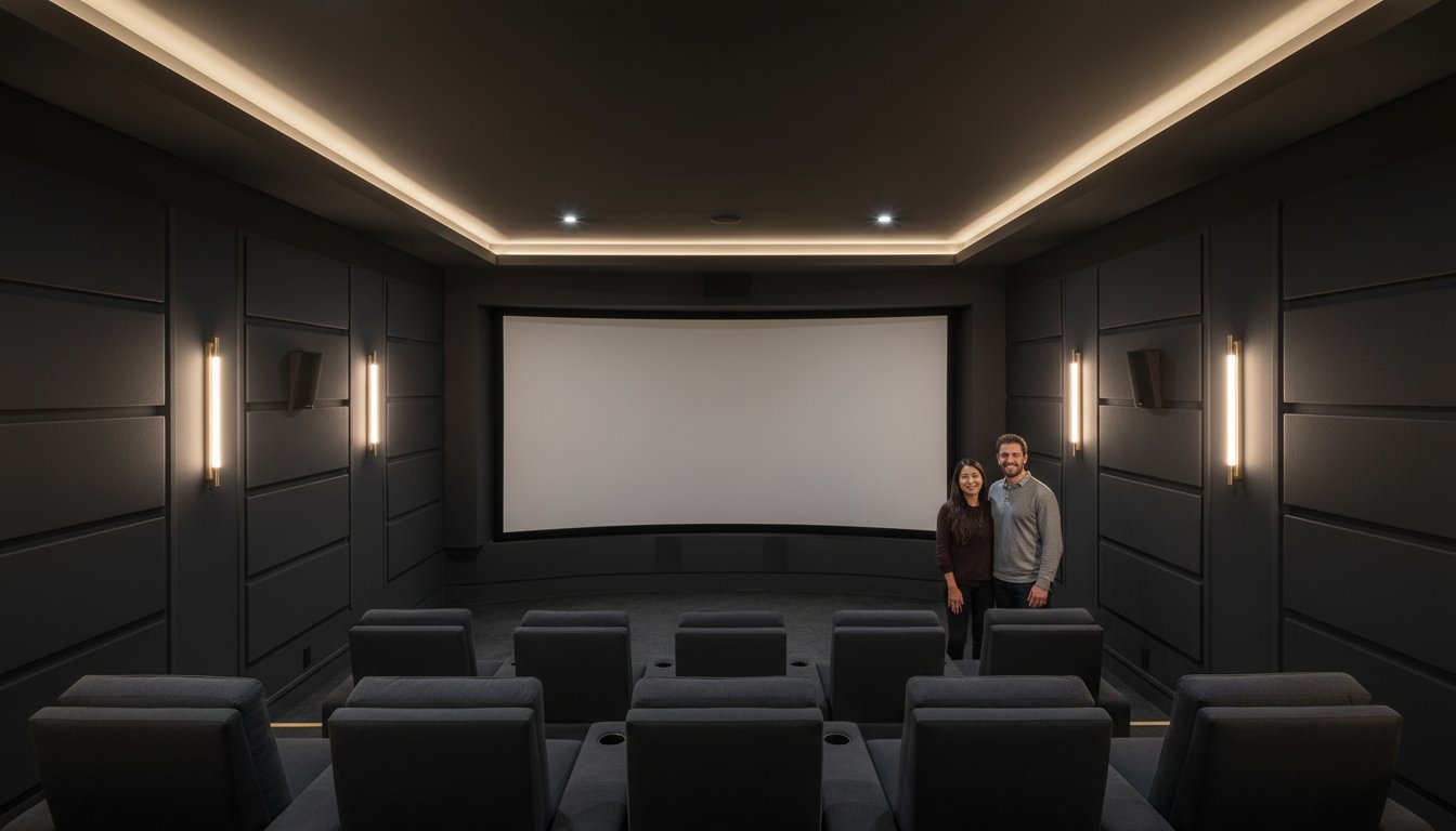 5 Sophisticated Home Theater Design Ideas for Russell & Ottawa Residences