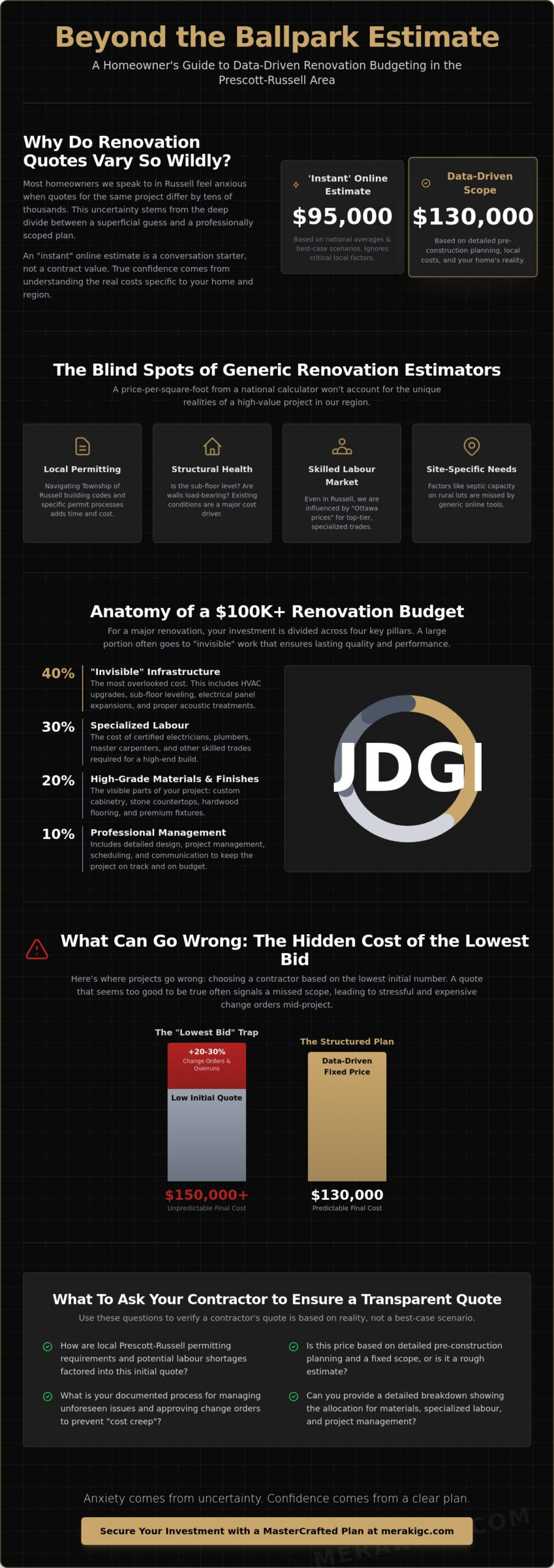Renovation Cost Estimator Russell: A Homeowner’s Guide to Data-Driven Budgeting