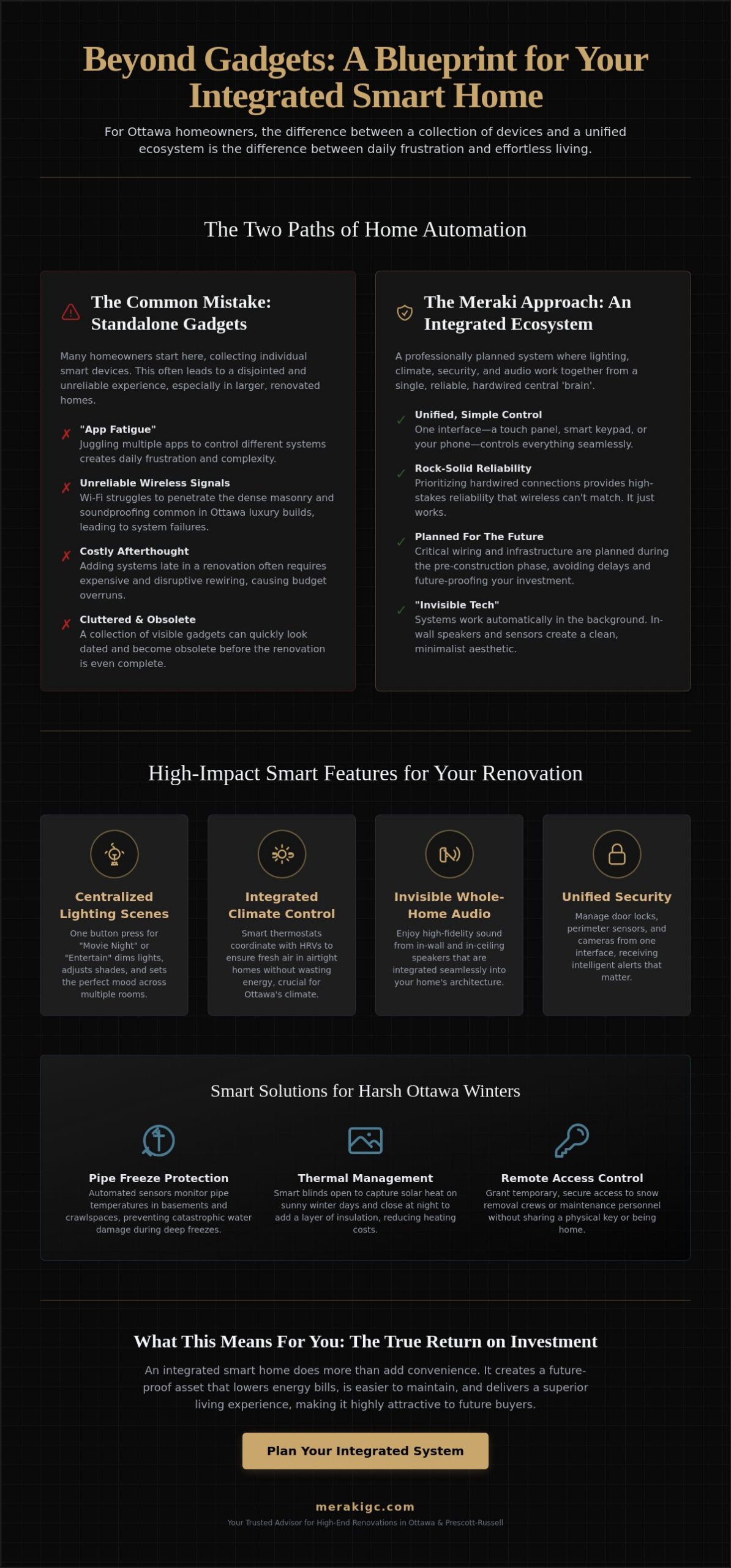Smart Home Features for Ottawa Homeowners: A 2026 Integration Guide