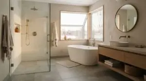 Spa Bathroom Design Ideas Ottawa: Choose a Tub or Shower